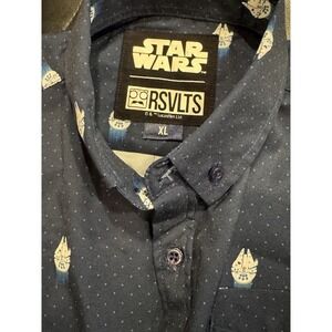 RSVLTS Youth Star Wars "12 Parsecs" Millennium Falcon KUNUFLEX Shirt - XL (Z)